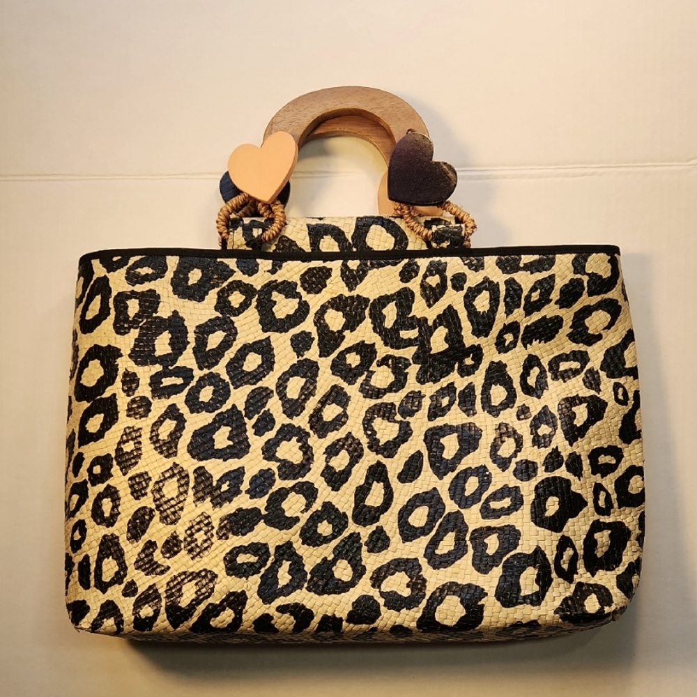 Felix Rey Leopard Print Tote
